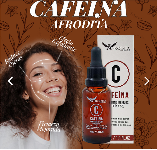 AFRODITA CAFEINA+ COLAGENO DE OJERAS